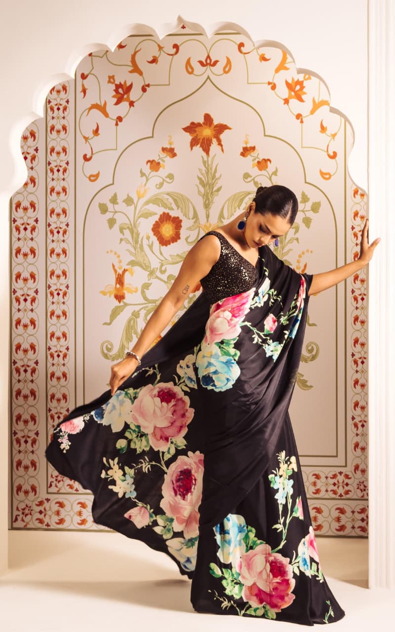 ORIGINAL JAPAN PRINT SAREE