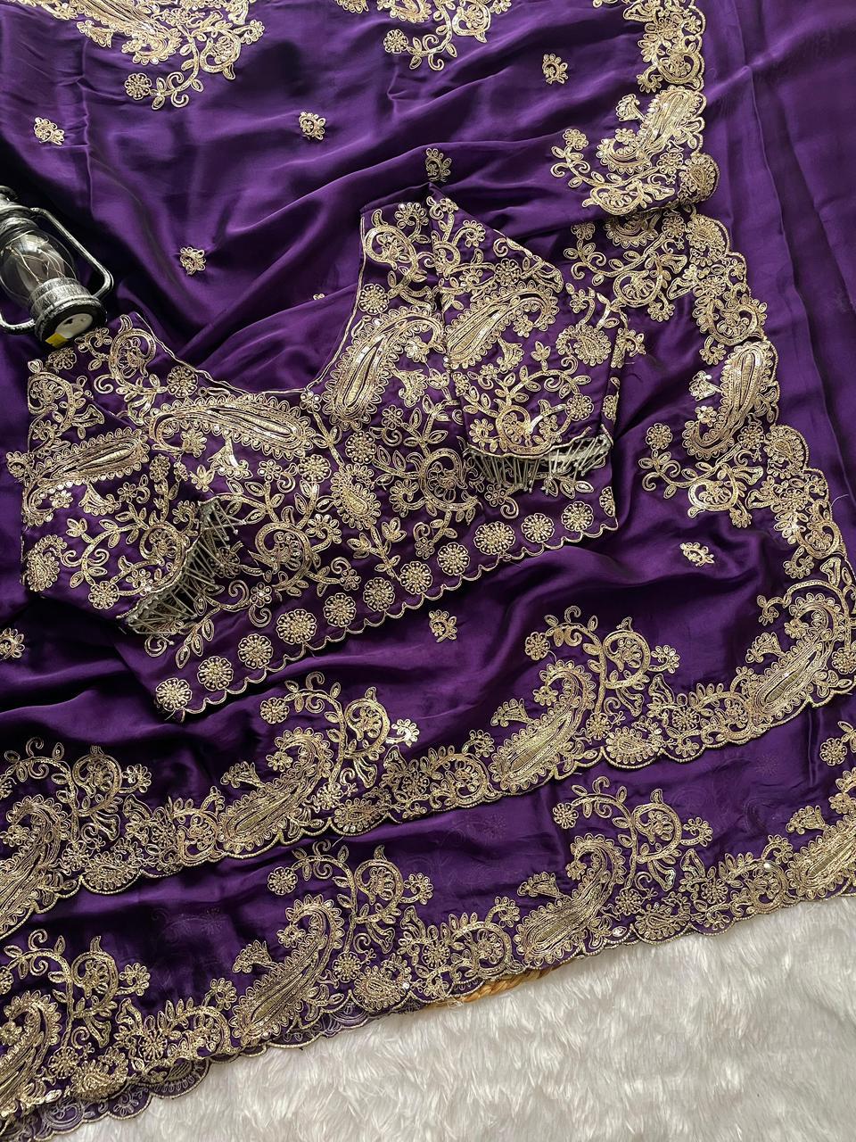 PURE SOFT RANGOLI SILK SAREE