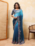 Soft Star Georgette Saree