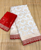 DURGA POOJA SPECIAL PURE KHADHI SAREE