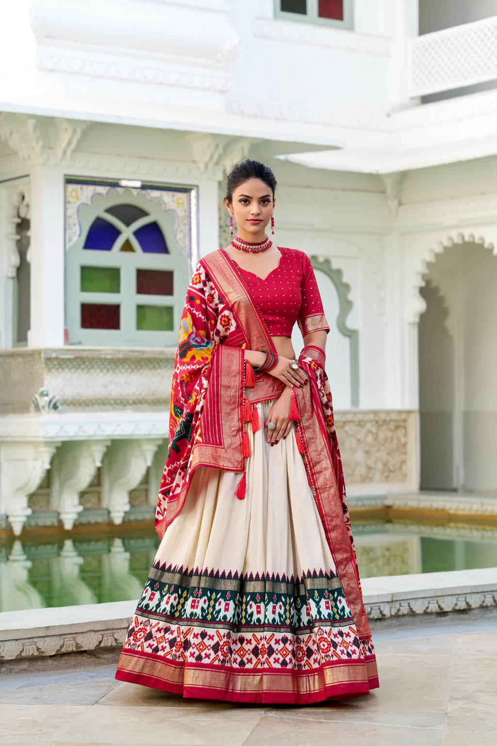 Tasar Silk Patola Laheriya