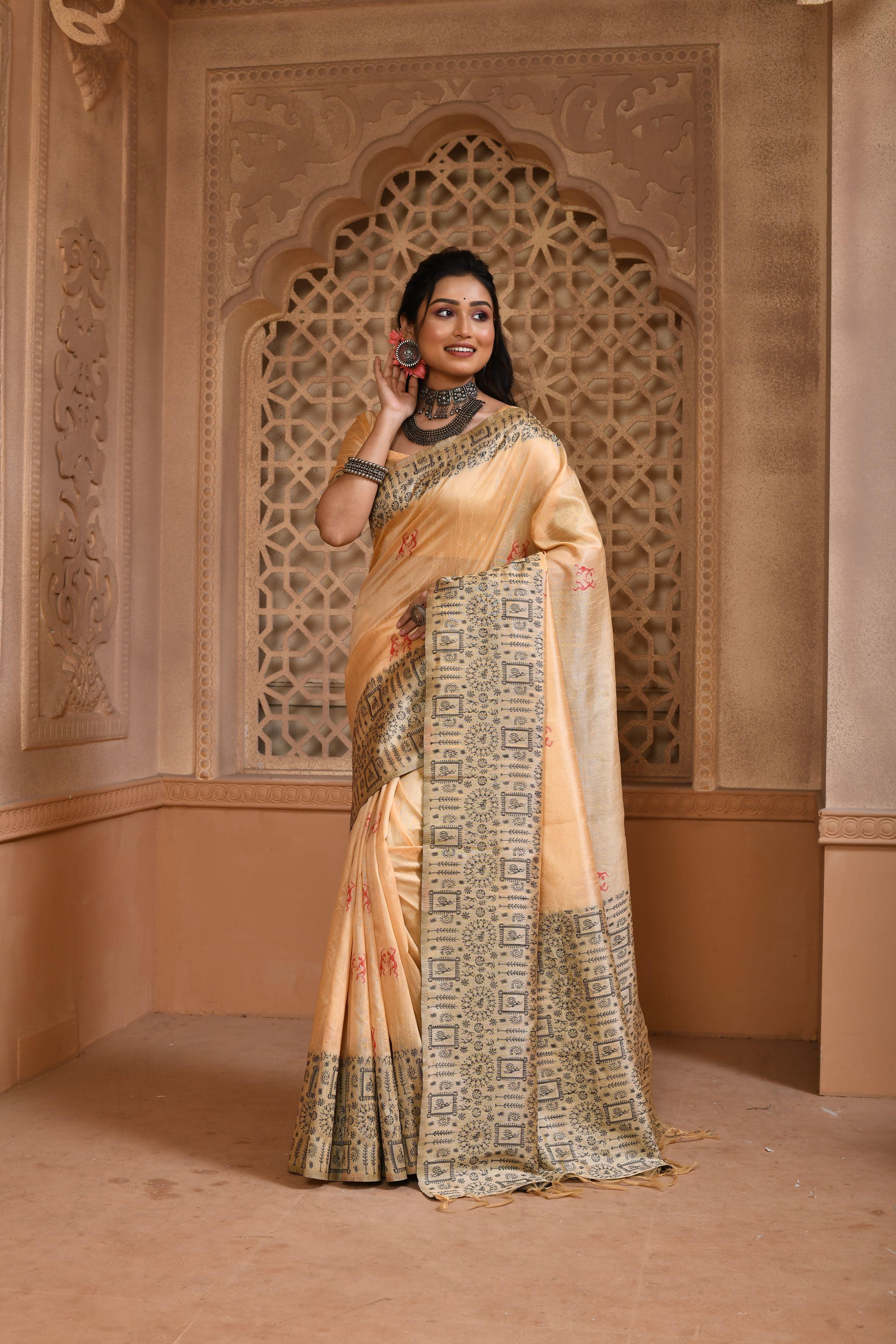 KALAMKARI WEAVING SAREE