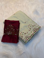 Pure soft Rangoli silk saree