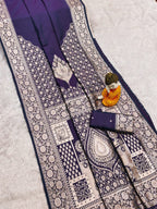 PURE BANARASI GALA SAREE