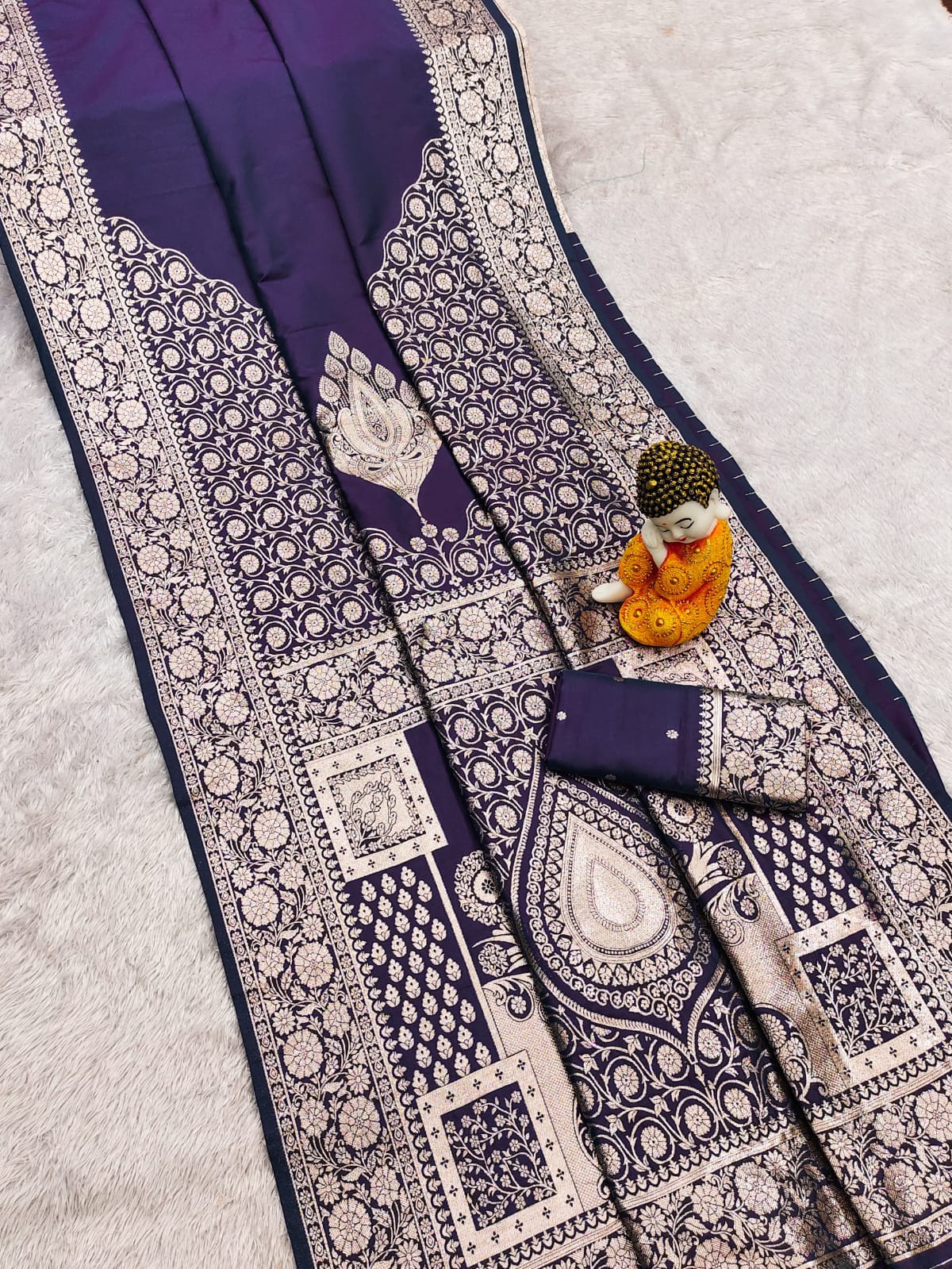 PURE BANARASI GALA SAREE