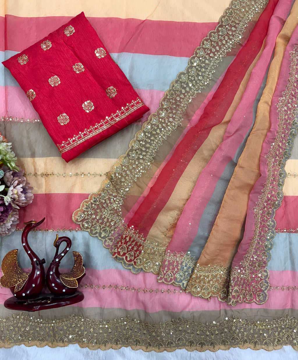 Goldy Silk Trending Saree
