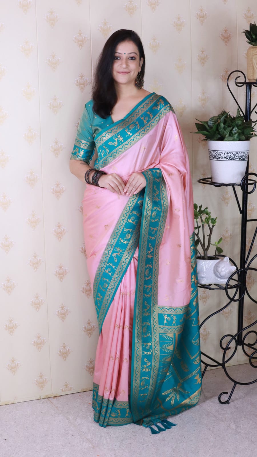 SILK SAREE GOLD ZARI