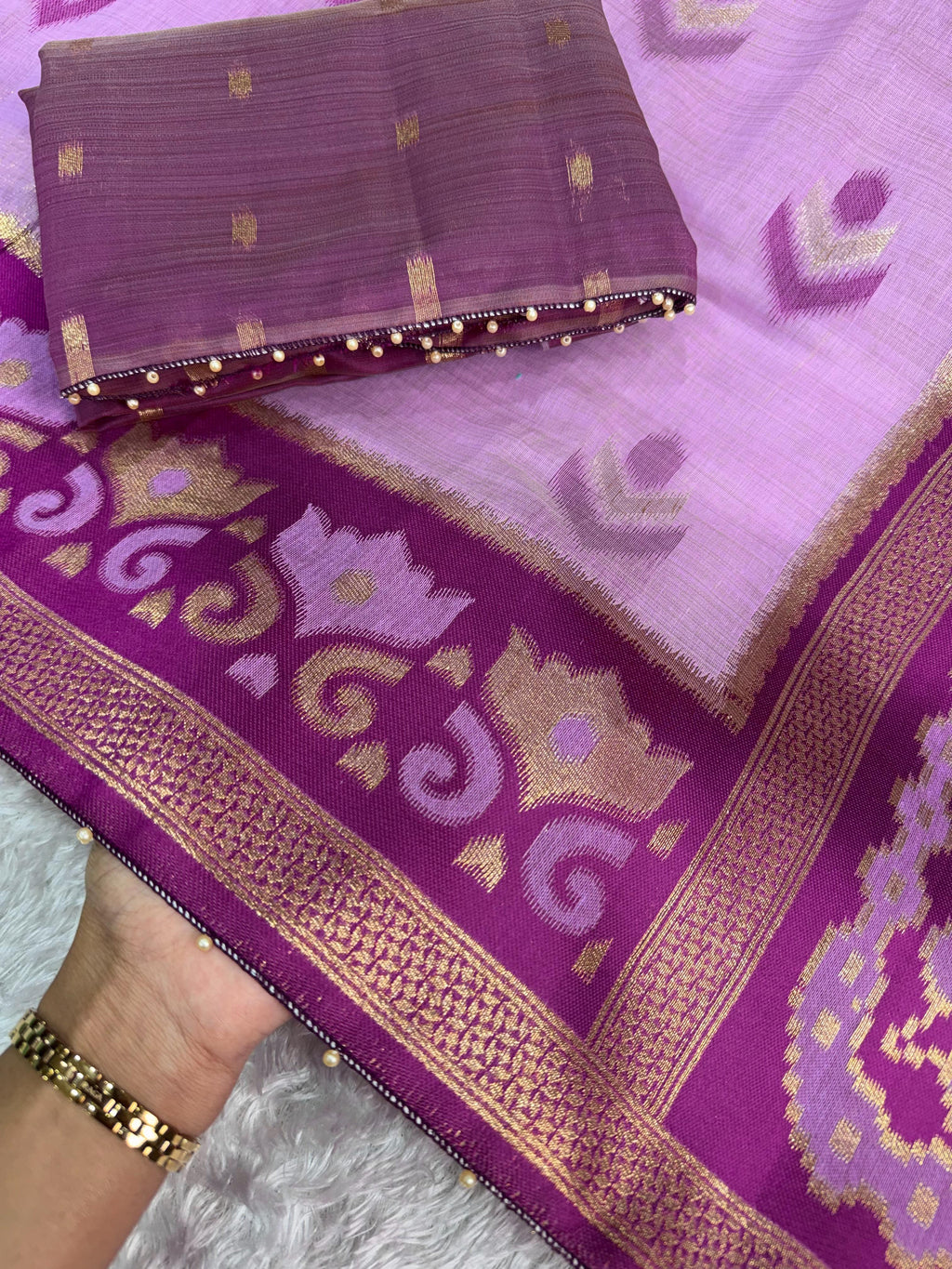 Manvi Linen Cotton Saree