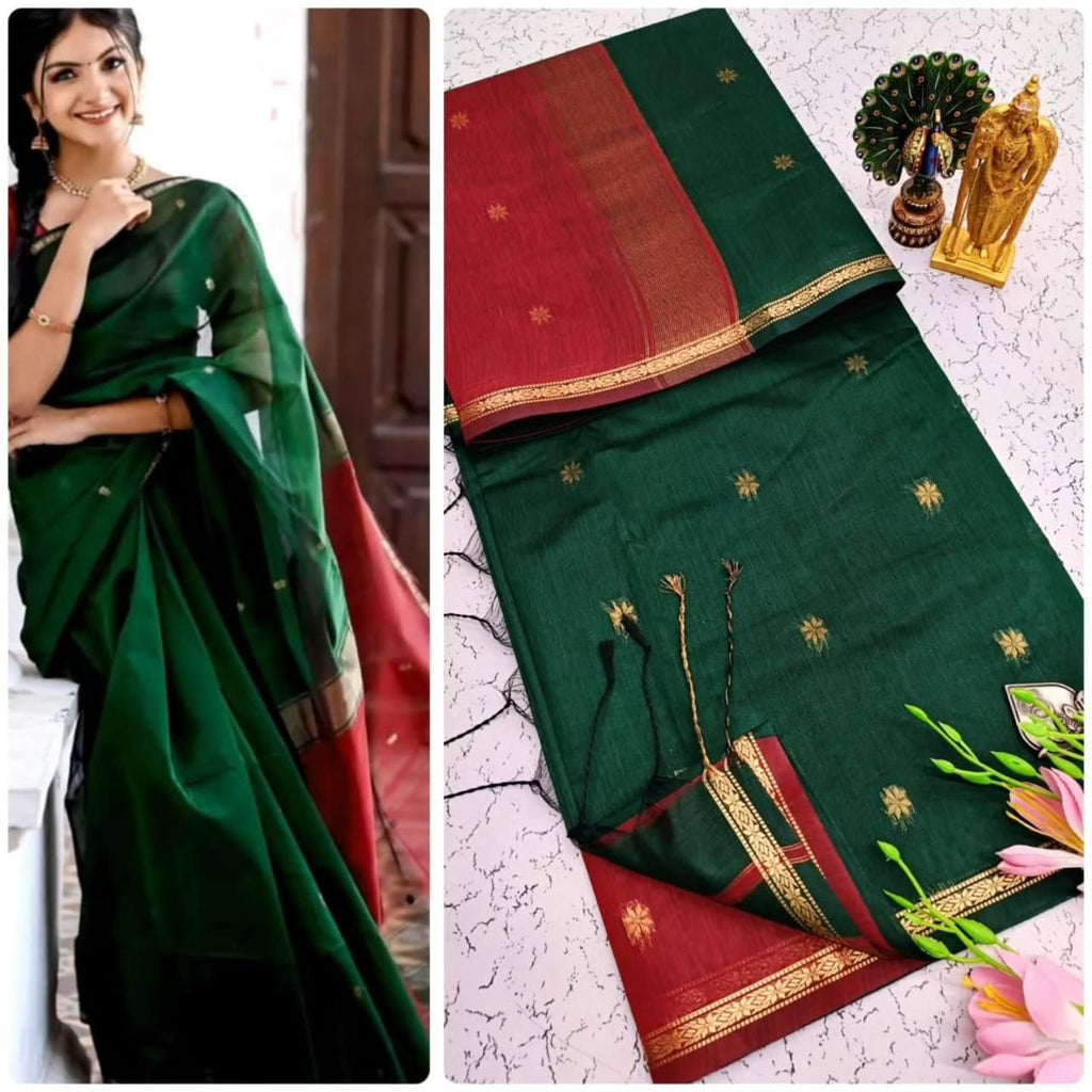 MAHESHWARI SILK COTTON SAREE