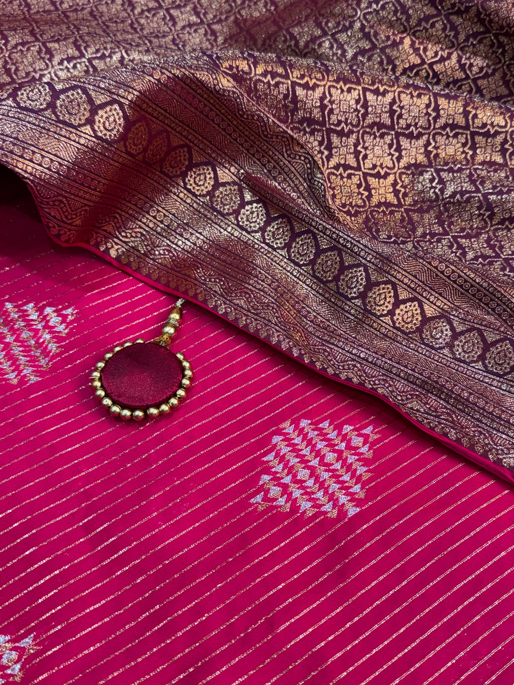 Saanvi Banarasi Silk Saree