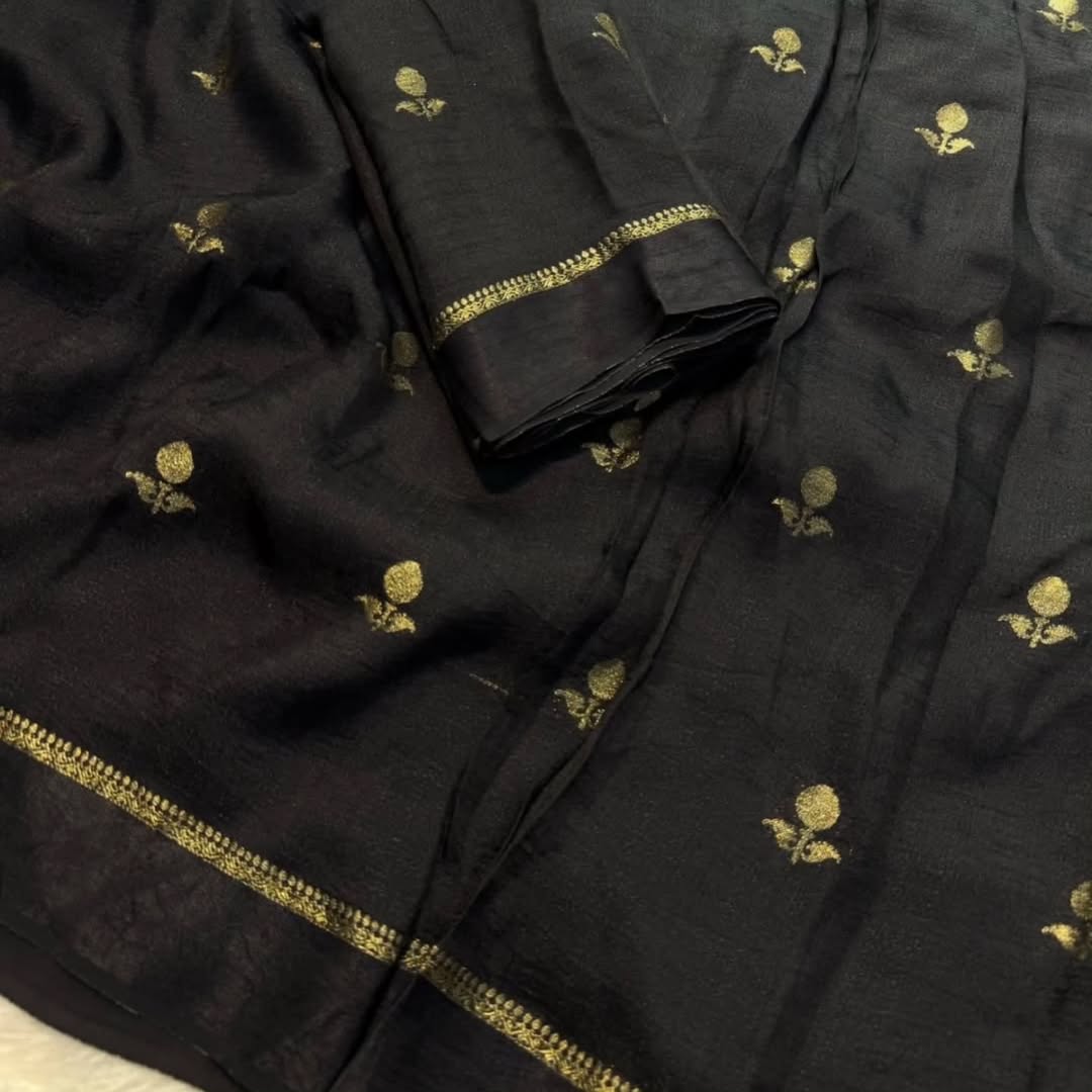 VISCOSE KHADI SILK SAREE