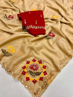 Rangoli tissue Saree