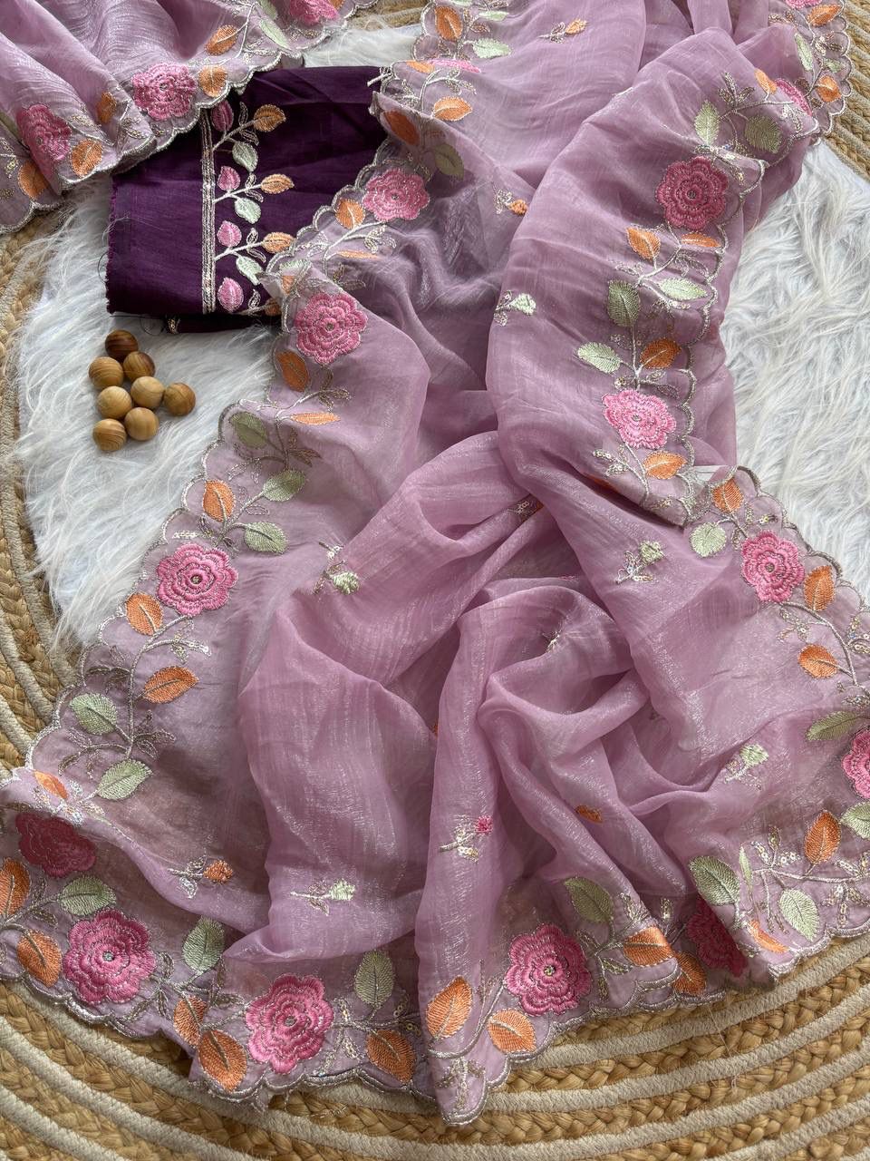 Cruncy Chiffon Sarees