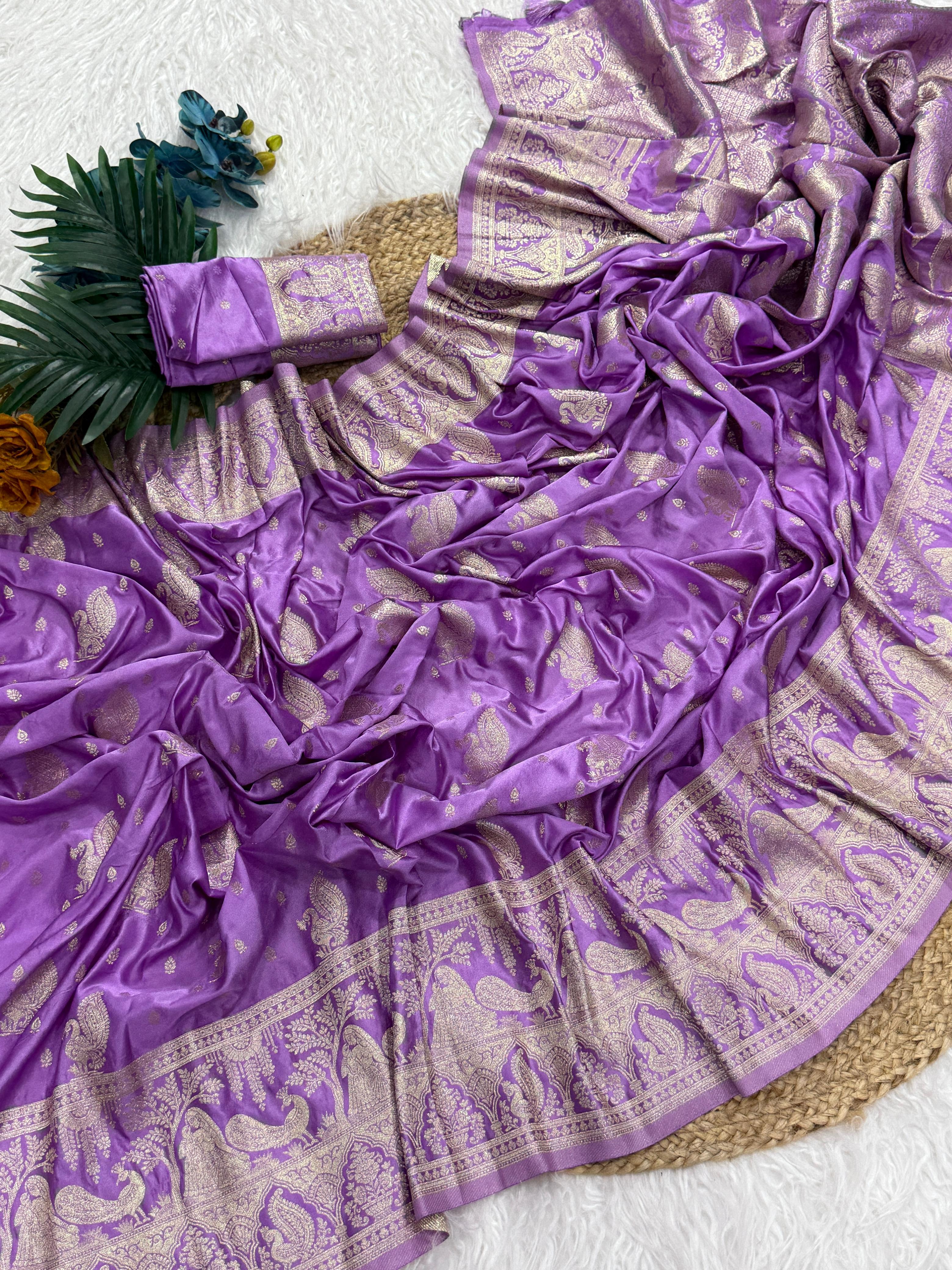 HAND-DYED SATIN SILK