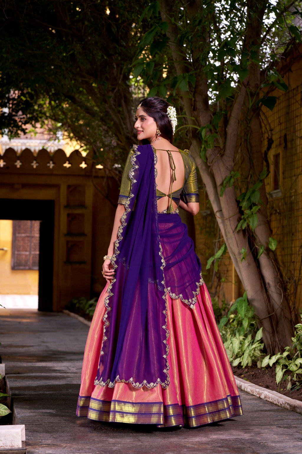 Kanchipuram Silk  Lahenga Collection