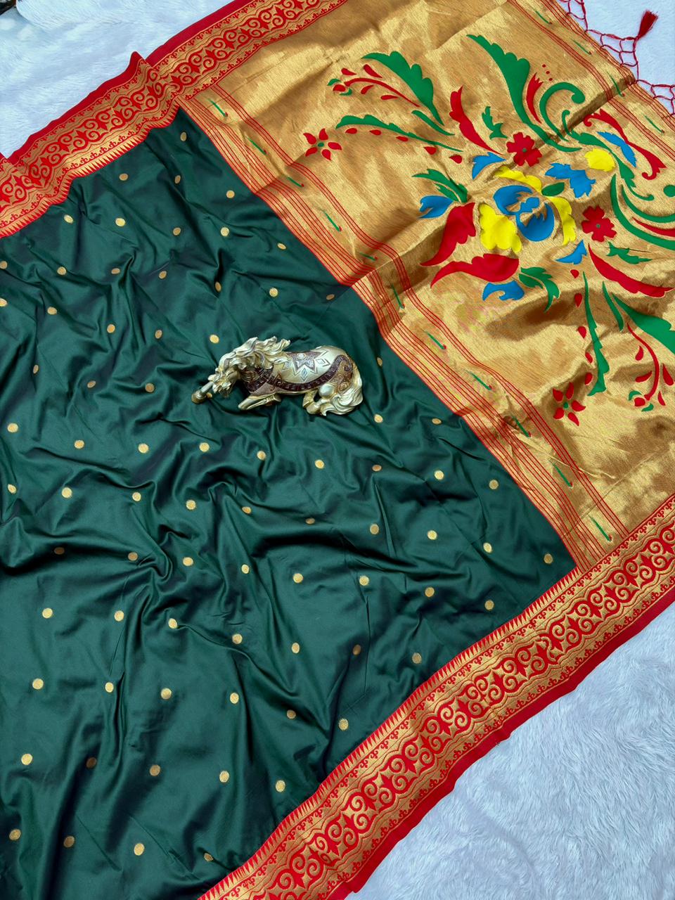 PAITHANI SOFT SILK SAREE