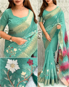 Shital Tusser Cotton Saree
