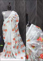 Heavy Butterfly Net Most Demanding Saree