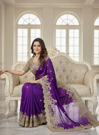 Heavy Soft Rangoli Silk Saree