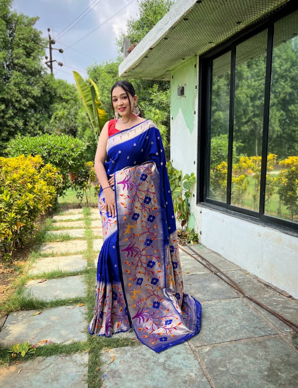 PURE PAITHANI SILK SAREE