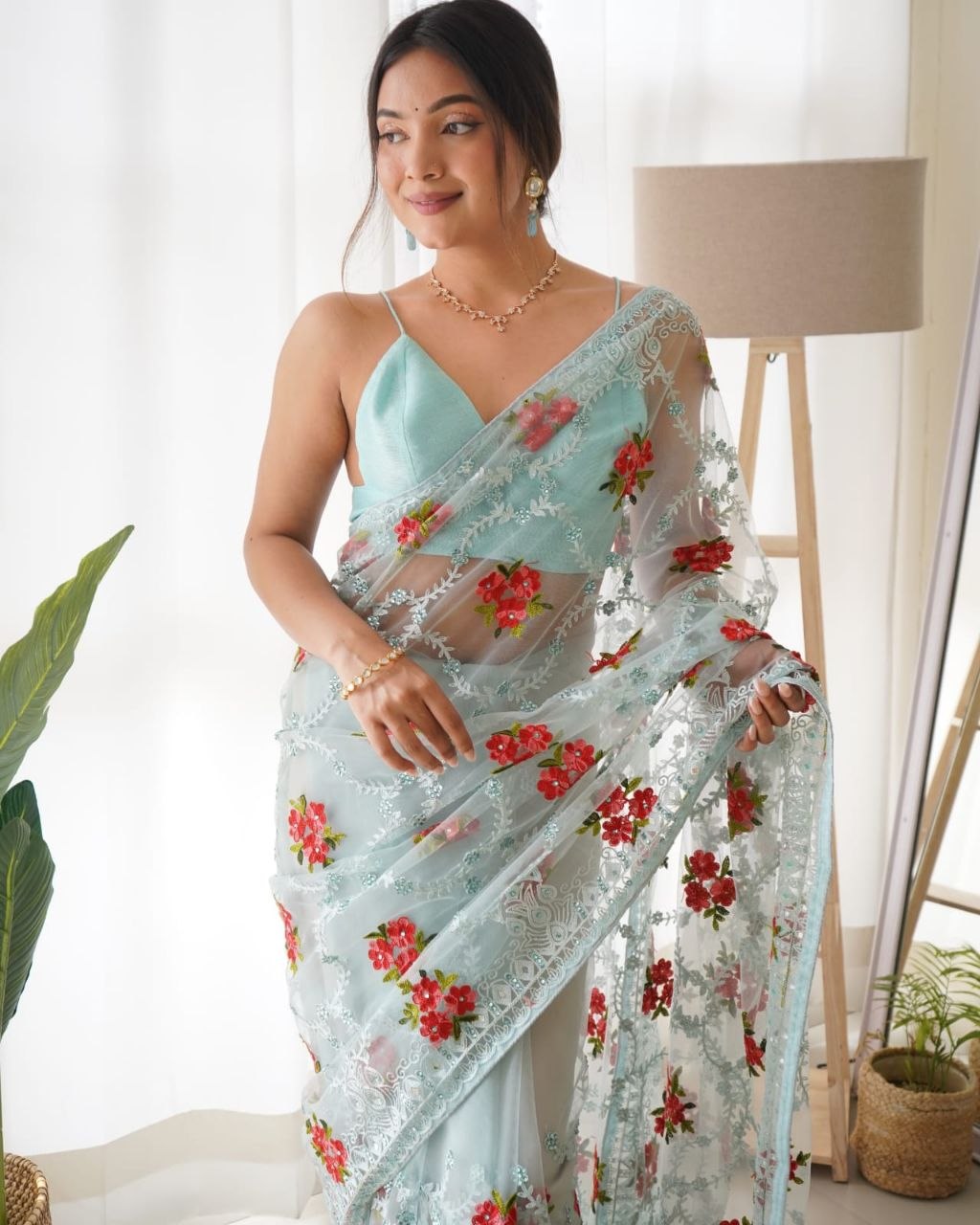 Heavy Butterfly Net Most Demanding Saree