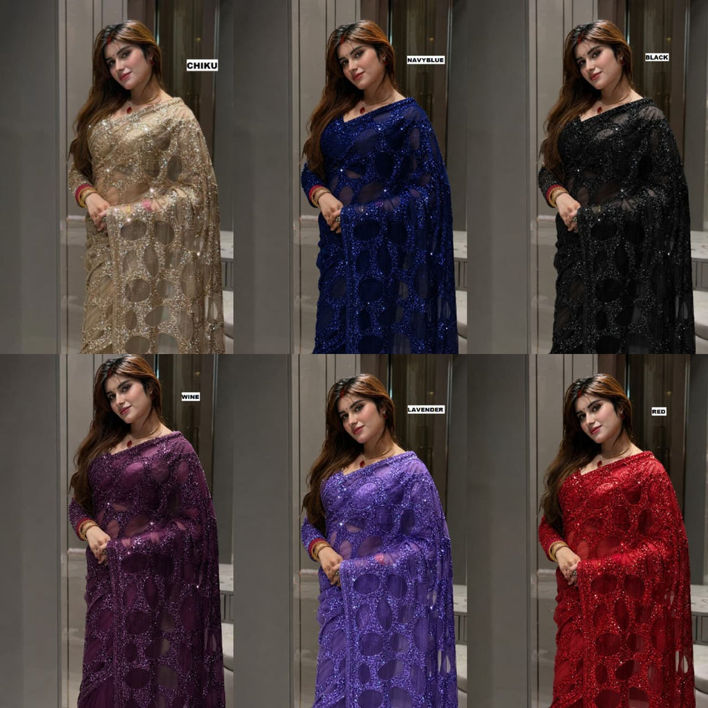 Bollywood BlockBuster Sequence Design Saree