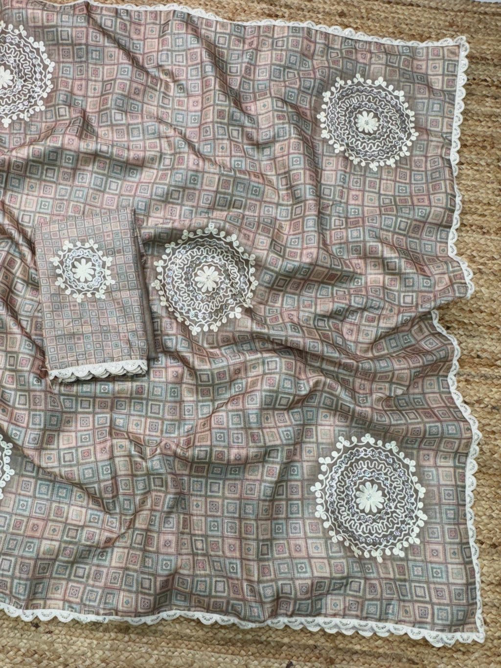 DESIGN -Nargis 🌺 Tusser Cotton Saree