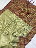 Tissue Silk Zari Weaving Saree