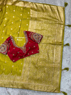 Banarasi Satin Silk Wedding Saree