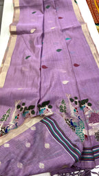 Munga Cotton Saree with Weaving Design