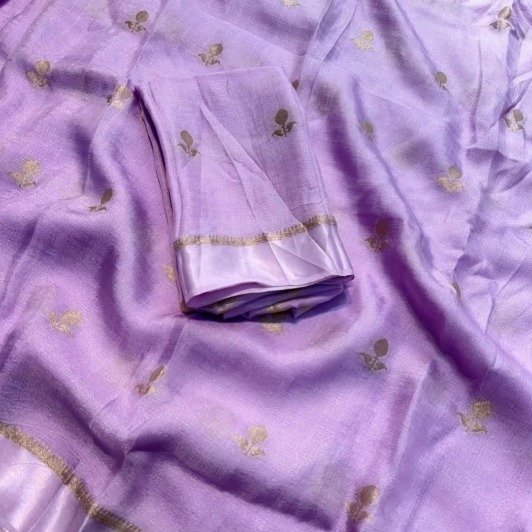 VISCOSE KHADI SILK SAREE