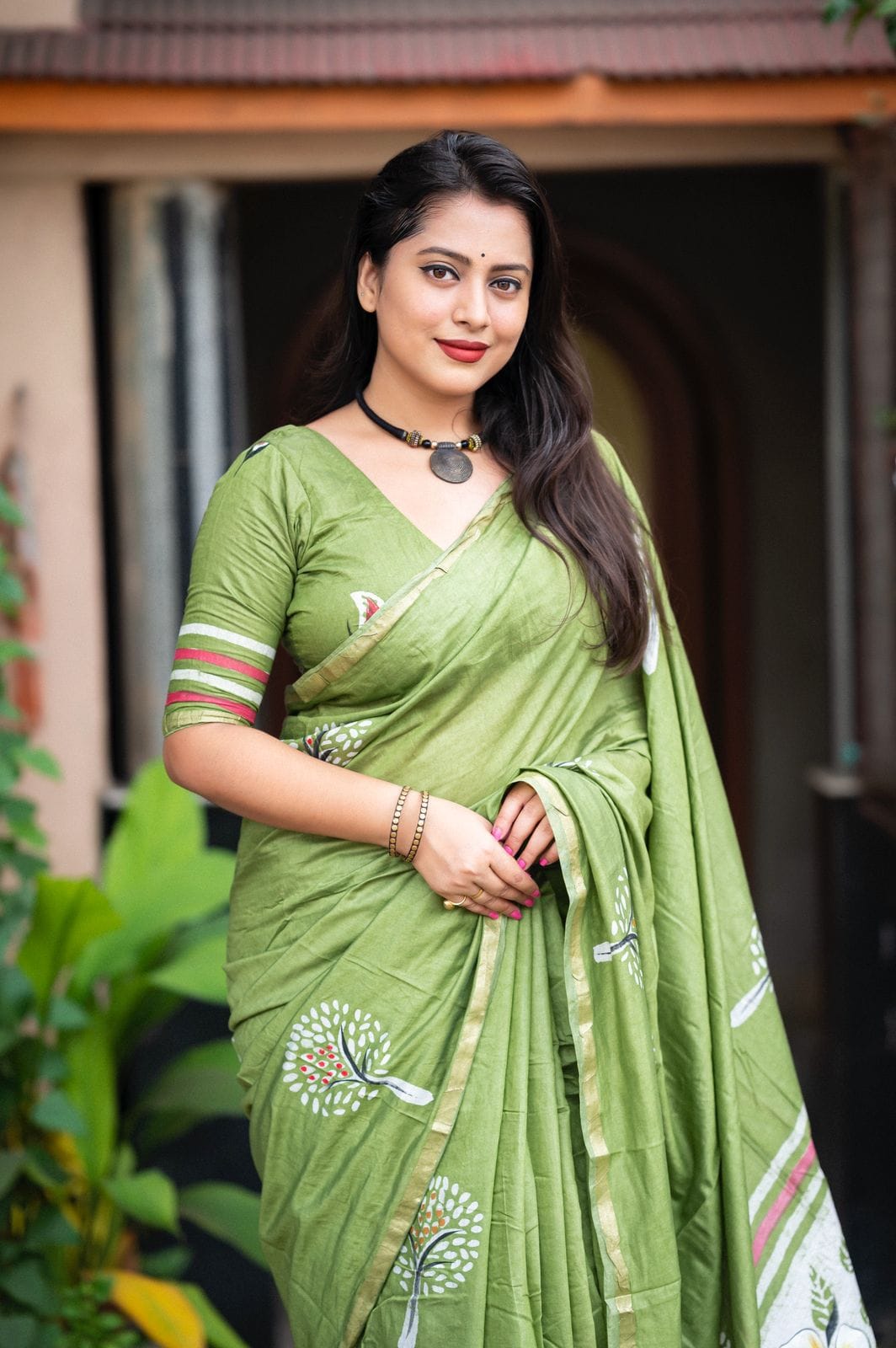 pure chanderi collection Saree