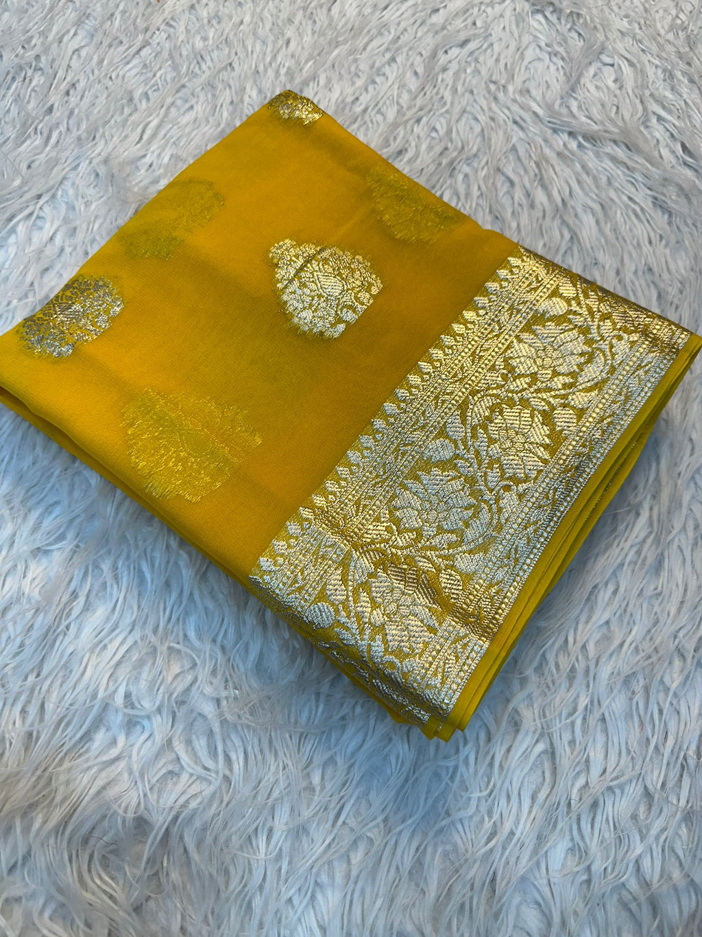 VISCOSE GOREGETTE SAREE