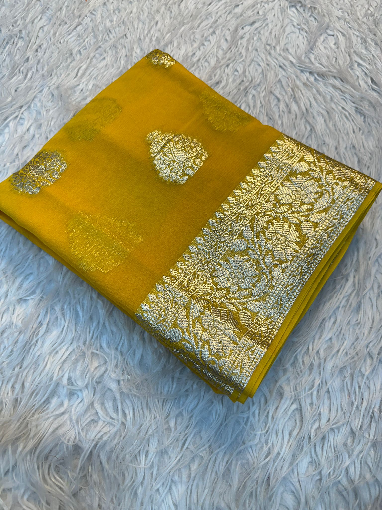 VISCOSE GOREGETTE SAREE