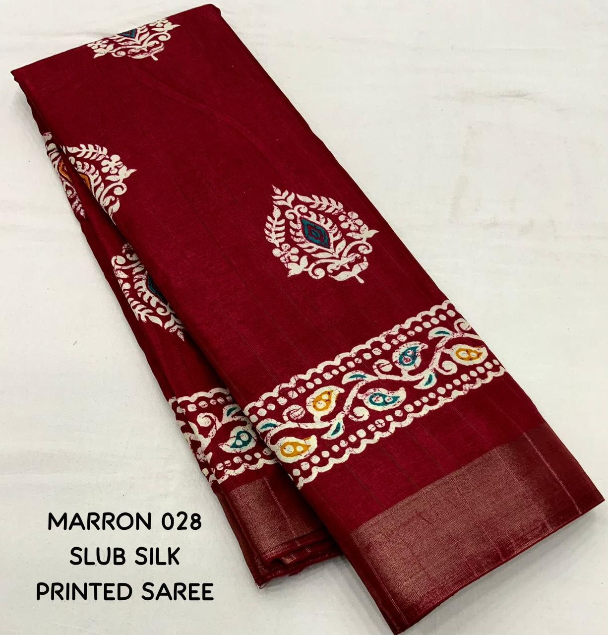 PRINED SAREE BEAUTIFUL COLOR