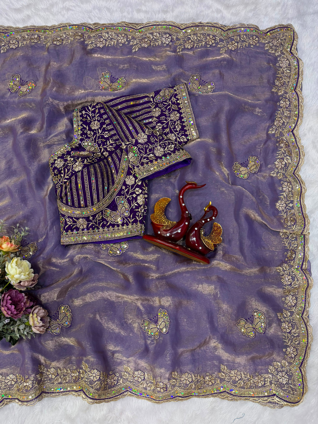 Skft Frendy Satin Saree