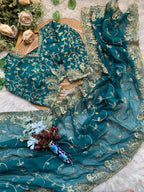 Very Soft nd Elegant Georgette Fabric Saree