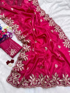 Soft JimmiChoo Silk Saree