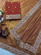 Soft Nc Twill Sequence Saree