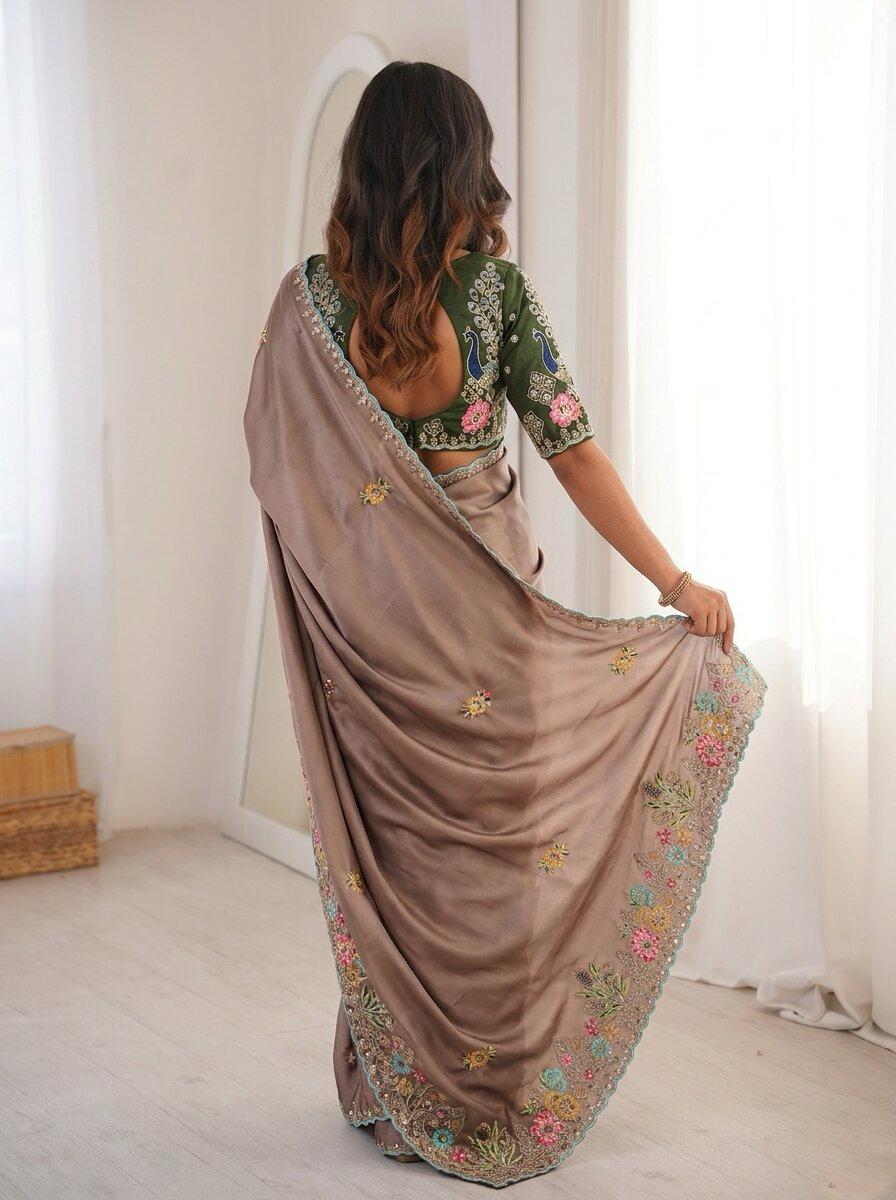 Soft Rangoli Silk Saree