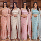Wedding Perfect Net Saree