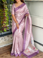 Linen Cotton Saree