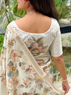 Kusum Tusser Cotton Saree