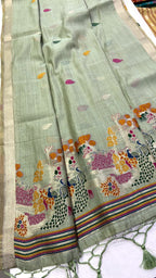 Munga Cotton Saree with Weaving Design