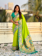 Paithani Silk Saree Multicolore