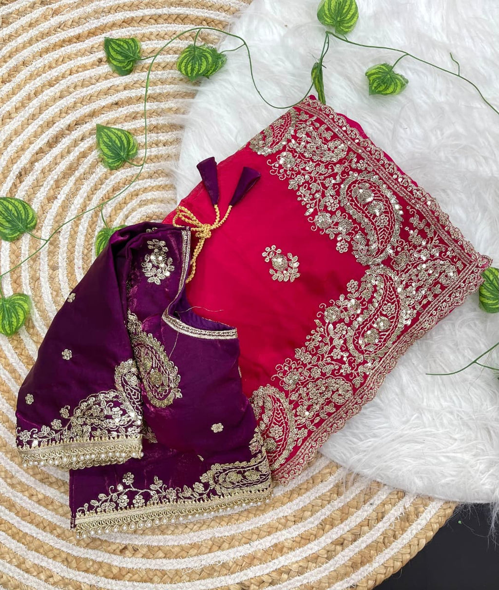 Very soft nd Elegant Rich look Fendy Sartin saree