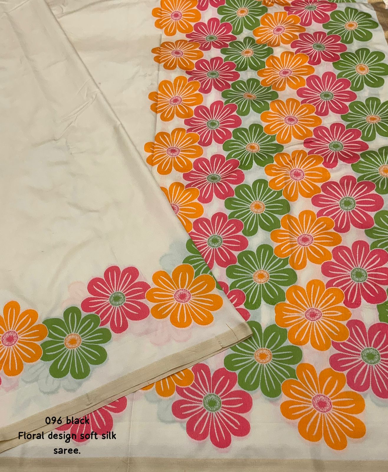 SOFT SILK SAREE MULTI COLOR