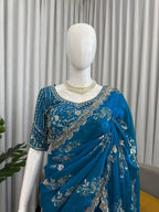 Wedding Perfect  Saree with Beds Elegance Redefined