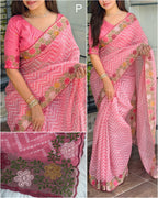 Cotton Satin Special With Our Embroidered Saree