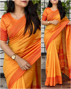 COTTON SILK SAREE